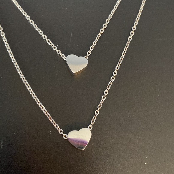 Layered heart necklace - Picture 1 of 2